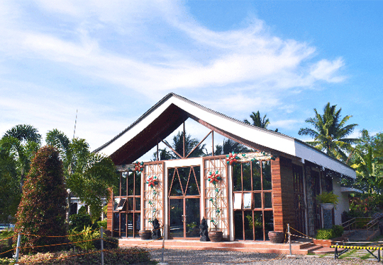 Glass hall